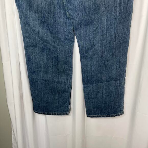 Carhartt men's blue jeans 42x30 42" waist x 30" length work wear medium wash - Picture 11 of 15